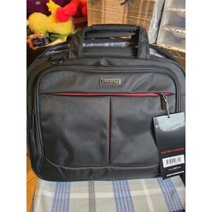 New Black Eco Style Laptop Computer Tech Travel Bag fits 15.6"